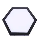Creative Hexagonal Ultra-thin Surface Mount Can Be Spliced LED Ceiling Light For Office Lighting