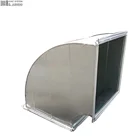 簡単に InstallationStainless 鋼亜鉛メッキ材料 TDF ダクト空気ダクトとスパイラルダクト