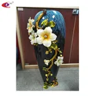 Chinese Modern Creative Home Decoration Porch Decoration Dry Flower Tabletop Glass Flower Vase