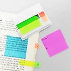 Sticky highlight film note , index in refillable dispenser