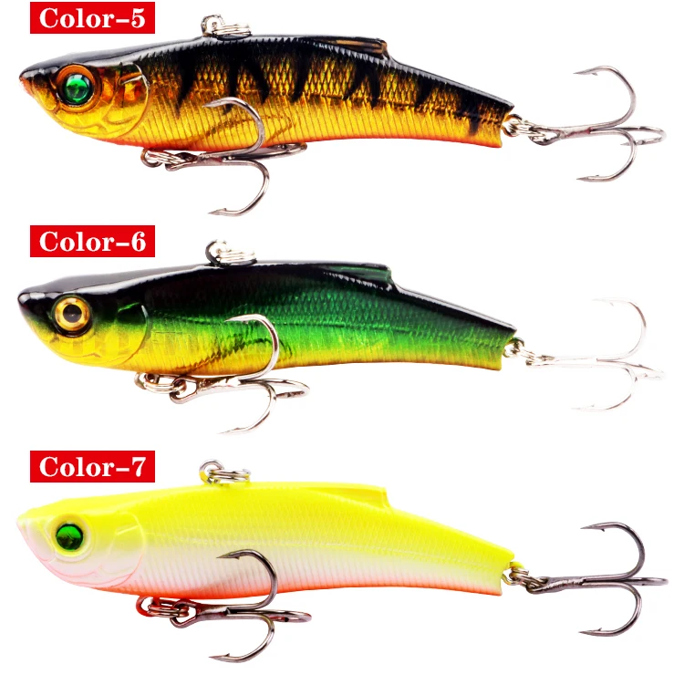 Yh Artificial Vibration Bait Fishing Lure Hard Vib Lures M G