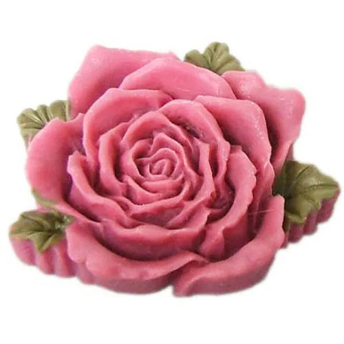 3D розы Форма ручной работы из силиконовой резины Фондант Mold торт украшение F0054
