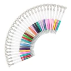 Big Diamond Metal Ballpoint Pen Empty Tube Rhinestone Pen DIY Hand-made Glitter DIY Crystal Ball Pen
