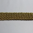 Webbing BW5454 Customizable Herringbone Glitter Decorative Webbing for Clothing