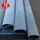 Hot sale 10.5oz cotton polyester spandex stretch washed denim fabric for jeans