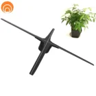 100cm 4 blades HD APP/4G WiFi 3d hologram advertising fan display 3d led fan player
