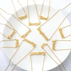 Zodiac Constellation Necklace Stainless Steel Jewelry Zodiac Sign Necklace
