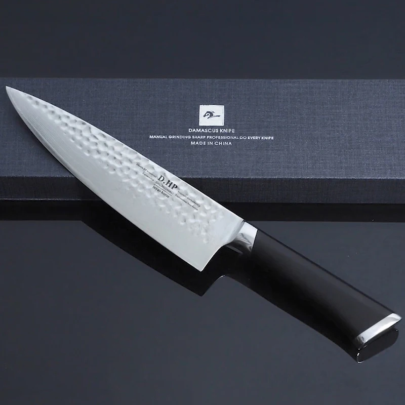 Лидер продаж Японии VG10 сталь пустой кухня 8 "Дамаск Нож шеф повара