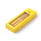 Metal Gift Box Pen Set High Quality Custom Logo Slim Twist Metal Gift Box Pen Set Gift Box Promotion