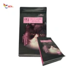pet food plastic bag pouch zipper bags with custom printing