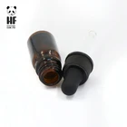 Serum Vial Serum Bottles Wholesale Cosmetic Serum Amber Glass Vial Essential Oil Bottles With Screw Cap