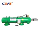 Hydraulic self cleaning filter machine for irrigation/water treatment