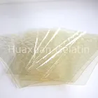 Food ingredient Halal Transparent gelatin sheet