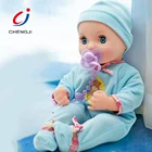 Silicone Dolls Doll Lovely Soft Silicone Reborn Baby Dolls Cotton 16inch Functional Doll