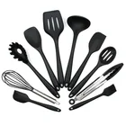 Free Sample Heat Resistant 6pcs Silicone Kitchen Set Cooking Tools Kitchen Utensil Set