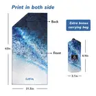 Printed Custom Towel Customprintedcustom Microfiber Beach Towels Microfiber Printed Custom Beach Towel