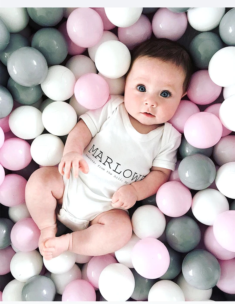 product low price commercial sports kids baby indoor wholesale ocean soft play foam bulk white clear 5000 pit plastic pool toy balls-7