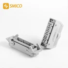 Heavy duty connectors rectangular connectors smico 10A male female connectors for TTU service