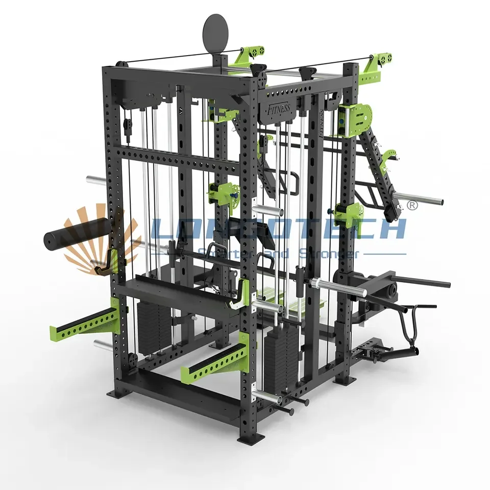 Gym Machines All In Full Attachments Intergrated Cable Crossover