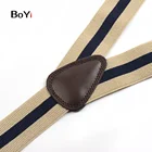 Leather Suspenders Suspenders Designer Suspenders Wide Adjustable Elastic Leather Braces Y Shape Mens Suspenders