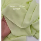 customize the hijab diamond chiffon eyelash shawl