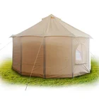 Portable 4 season houses home mongolian canvas yurt tent for sale