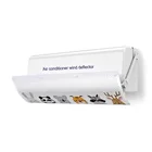 Anti Direct Blowing Retractable Air Conditioner Shield Drip-proof Water Cold Air Conditioner Wind Deflector Baffle Cartoon
