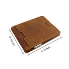 ISO BSCI Factory Eco Friendly Luxury Women Wallet For Men And Custom Rfid Credit Card Holder Recycled Leather