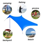 Sunshade Beach Geertop Outdoor Portable Family Sunshade Lycra Sun Shelter Beach Tent