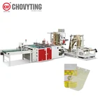 Bag Machine Manufacturer Bottom Seal Bag Making Machine High Speed Automatic PE OPP BOPP Bottom Round Sealing Wicket Bag Machine Chicken Bread Plastic Bag Making Machine Manufacturer