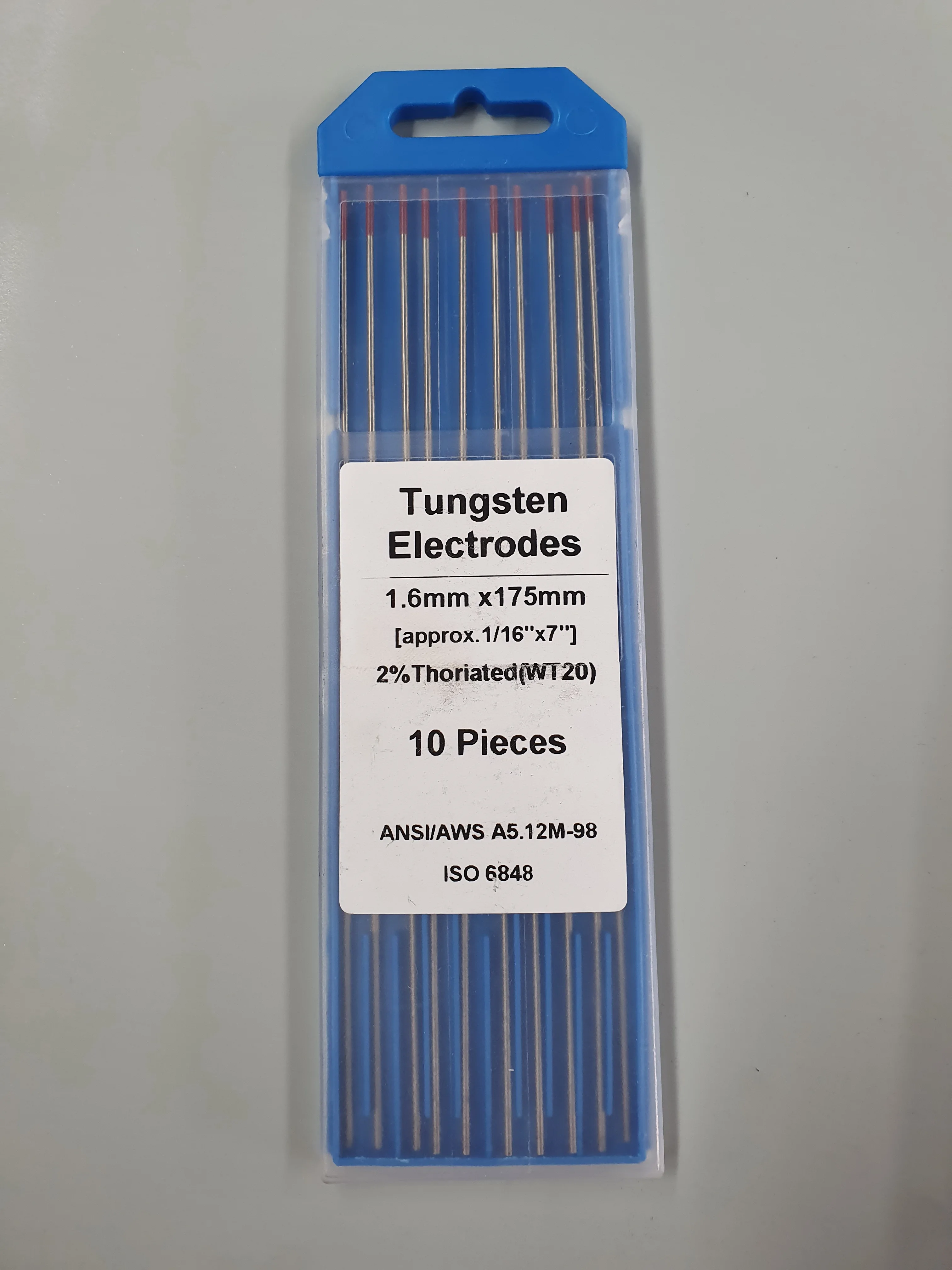 Iso Wt Wolfram Tungsten Electrodes Mm Buy Tungsten