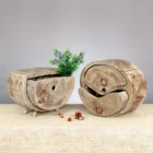 eco friendly wooden art home decorations abstract folk art crafts multifunctional ornaments type AB