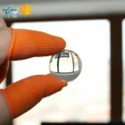 optical glass 60mm diameter half ball lens for light using