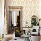 hot large flower European wallpaper for home