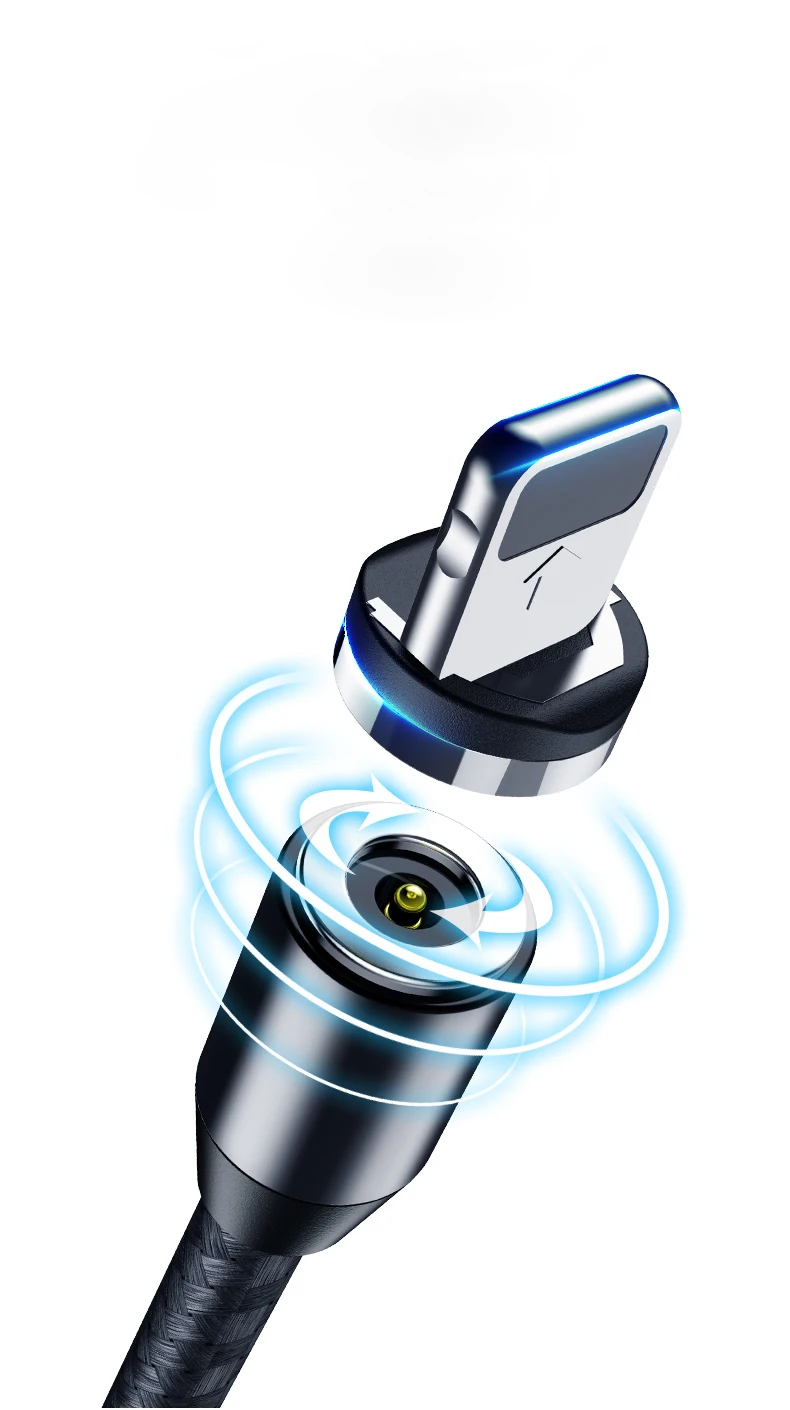 China high quality magnetic data cable Android fast charging line New blind suction creative charging line - ANKUX.COM