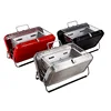 Suitcase Design Outdoor Metal Stainless Steel Korean Japanese Camping Portable Barbecue Grills Charcoal BBQ Grill