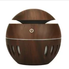 130ml electric aromatherapy purifier essential oil wood aromatic 7 led color air humidifier aroma diffuser