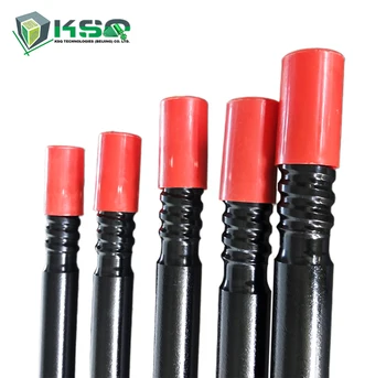 High Quality T38 Threaded Rock Drill Extension Rod and Round39 Rod from 1220mm to 6095mm