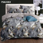 100% polyester microfiber bed set bedsheet and duvet covers bedding comforter