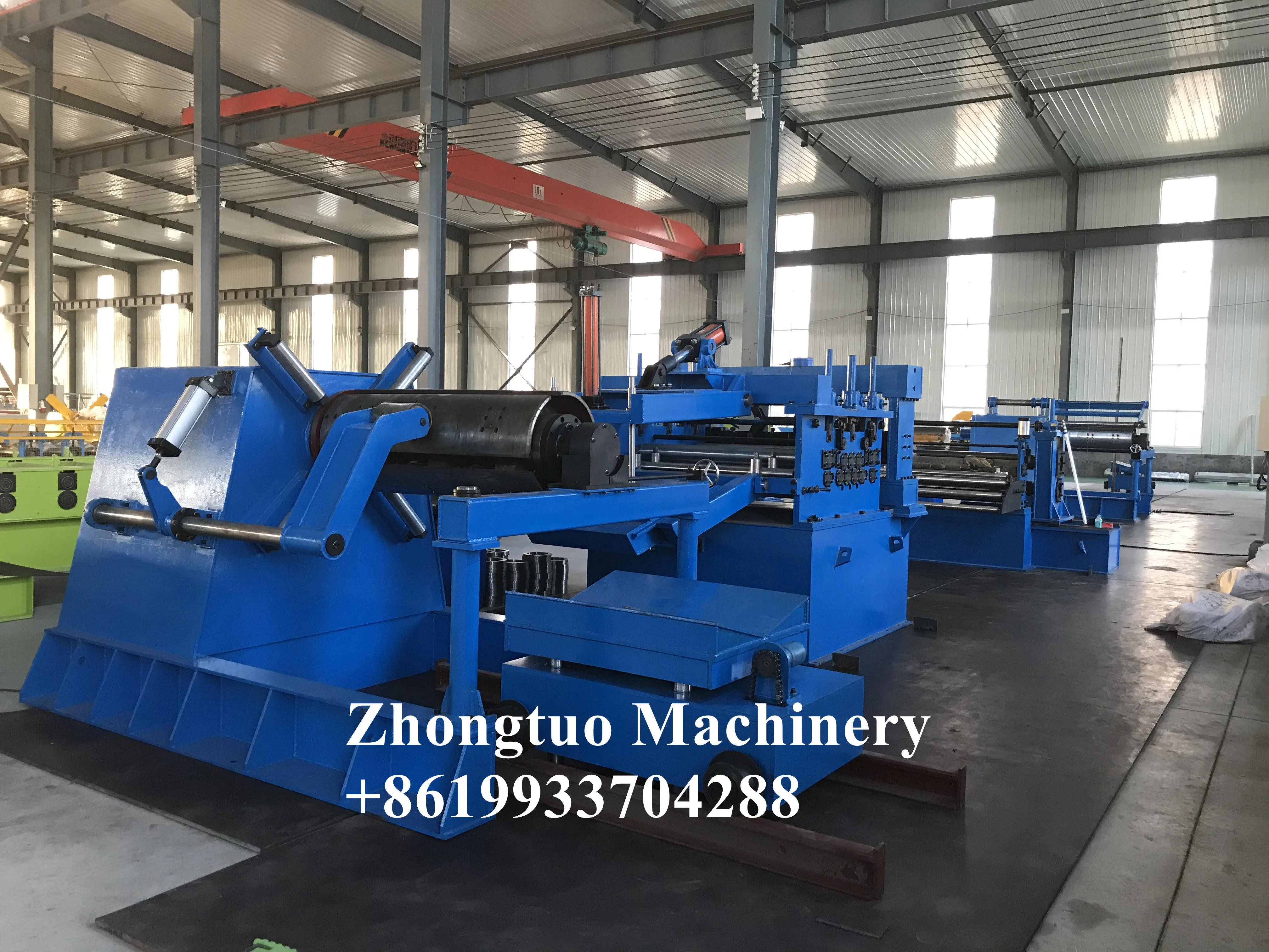 Sheet Metal Steel Strip Coil Slitting Line roll forming machine