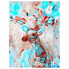 New design wall decoration DIY handmade diamond painting deer for living room
