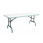 Hot Sale 4ft Multifunctional Portable Cheap Hdpe Plastic Folding Table