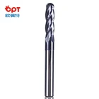 OPT End mill 4 flute Solid carbide ball nose end mills for metal