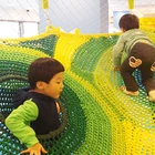 Customized colorful children's indoor rope online amusement park naughty castle