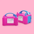 Factory direct cheap price plastic double electric balloon pump