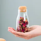 Glass With Stopper Glassglassglassglass Wholesale 150ml 300ml 600ml Glass Bottle For Food Storage With Cork Stopper
