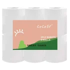 Biodegradable soft 2-3ply toilet paper bathroom tissue bulk roll