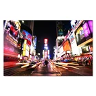 Modern Skyscrapers Scenery Decoration Photographic wall Art City Night canvas printing