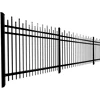 /product-detail/powder-coated-garden-trellis-wrought-iron-fence-with-three-horizontal-rails-spear-top-62272008788.html