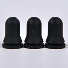 Matte material easy to use dropper rubber silicone cap for oil glass,Provide customized services